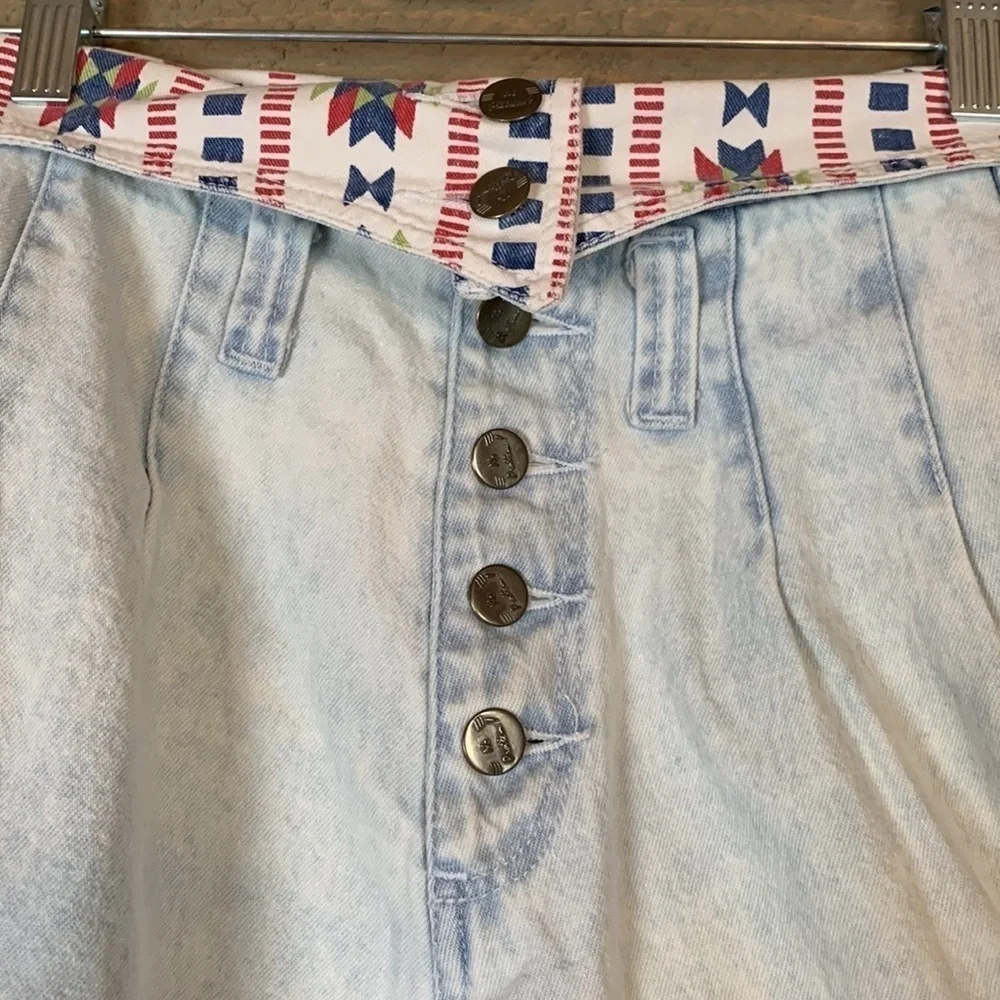 Vintage No Problem! Stonewashed mom jean shorts - Picture 5 of 12